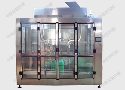 大桶直線稱(chēng)重式灌裝機(jī)